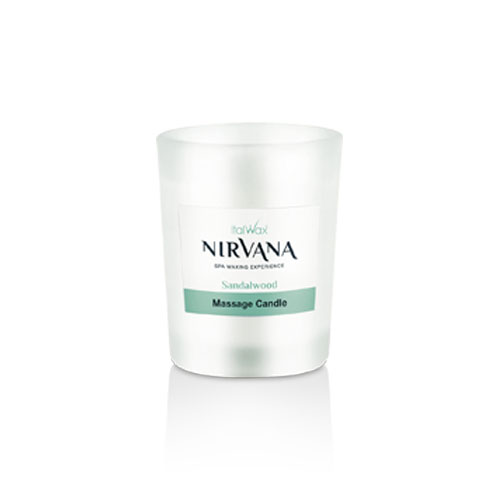 NIRVANA AROMATIC CANDLE SANDALWOOD - СВЕЌА ЗА МАСАЖА